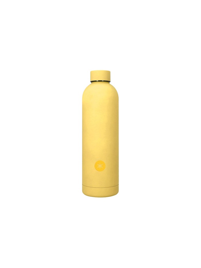 Botella portaliquidos antartik isotermica acero inoxidable libre de bpa color amarillo 750 ml Botella portaliquidos antartik isotermica acero inoxidable libre de bpa color amarillo 750 ml