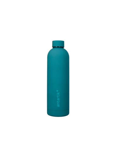 Botella portaliquidos antartik isotermica acero inoxidable libre de bpa color turquesa 750 ml