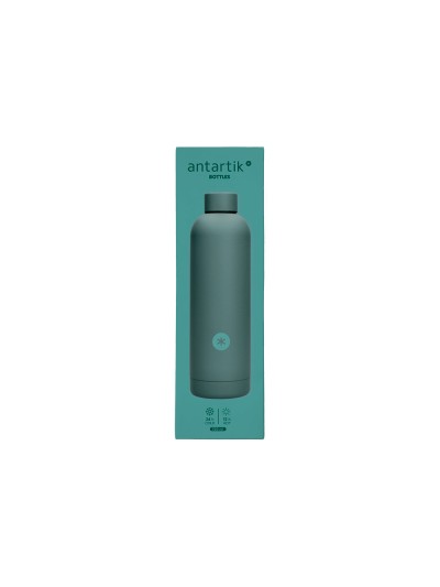 Botella portaliquidos antartik isotermica acero inoxidable libre de bpa color turquesa 750 ml