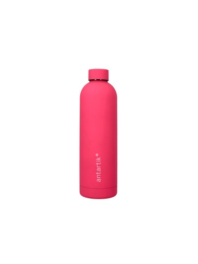 Botella portaliquidos antartik isotermica acero inoxidable libre de bpa color fucsia 750 ml