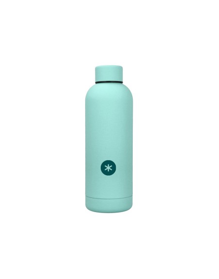 Botella portaliquidos antartik isotermica acero inoxidable libre de bpa color menta 500 ml