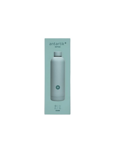 Botella portaliquidos antartik isotermica acero inoxidable libre de bpa color menta 500 ml