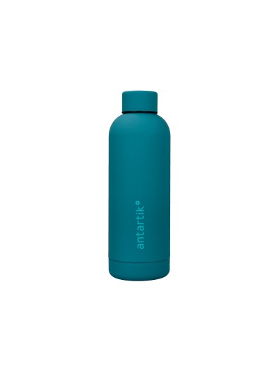 Botella portaliquidos antartik isotermica acero inoxidable libre de bpa color turquesa 500 ml