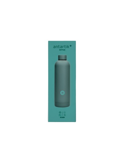 Botella portaliquidos antartik isotermica acero inoxidable libre de bpa color turquesa 500 ml