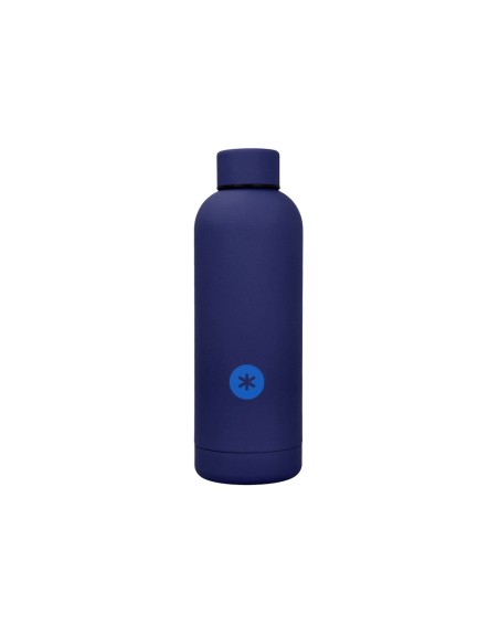 Botella portaliquidos antartik isotermica acero inoxidable libre de bpa color azul 500 ml