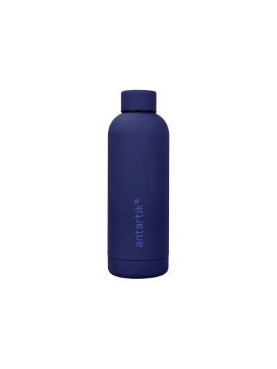 Botella portaliquidos antartik isotermica acero inoxidable libre de bpa color azul 500 ml