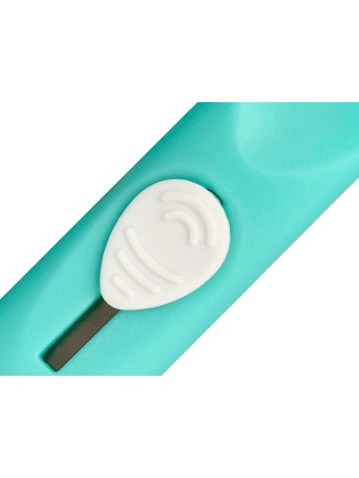 Cuter q-connect plastico mini de seguridad retractil modelos y colores surtidos expositor 30 unidades