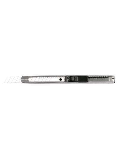 Cuter q-connect metalico estrecho cuchilla ceramica 9 mm xd-c18 con clip blister 1 unidad