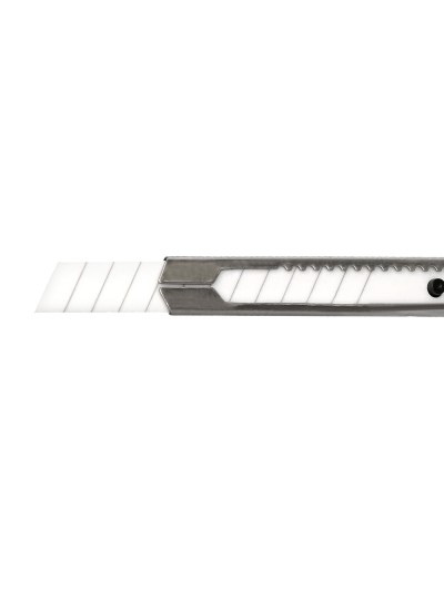 Cuter q-connect metalico estrecho cuchilla ceramica 9 mm xd-c18 con clip blister 1 unidad