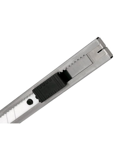Cuter q-connect metalico ancho cuchilla ceramica 18 mm xd- c78 con clip blister 1 unidad