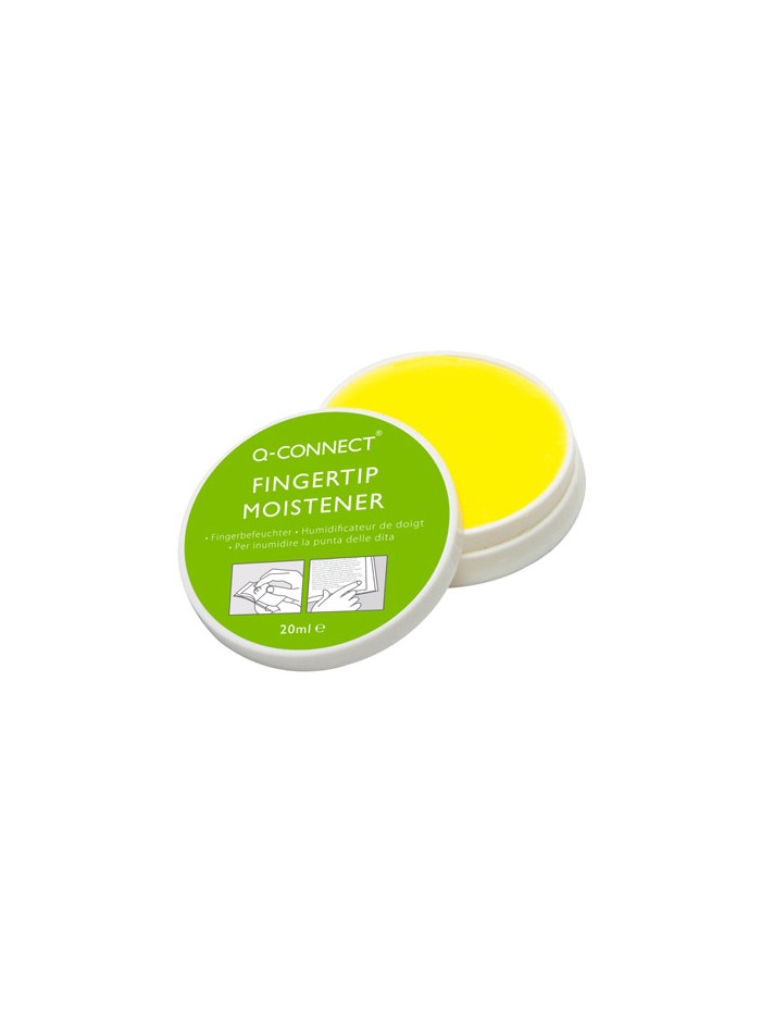 Humedecedor de dedos q-connect para pasar paginas y contar billetes envase de 20 ml Humedecedor de dedos q-connect para pasar paginas y contar billetes envase de 20 ml