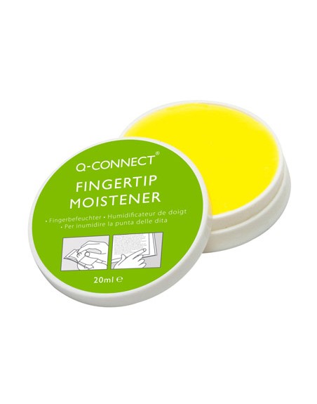 Humedecedor de dedos q-connect para pasar paginas y contar billetes envase de 20 ml