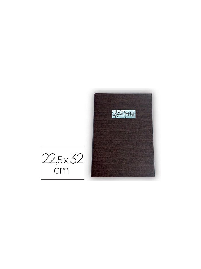 Porta menus liderpapel pu con sujeccion en esquinas para 2 hojas 22,5 x 32 cm Porta menus liderpapel pu con sujeccion en esquinas para 2 hojas 22,5 x 32 cm