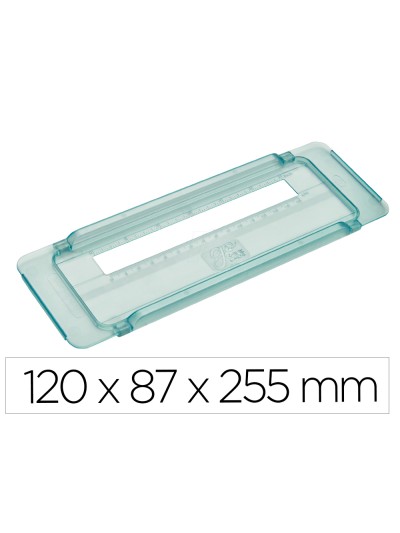 Regla centradora colop para impresora e-mark go 120x87x255 mm