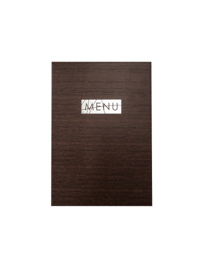 Porta menus liderpapel pu con sujeccion en esquinas para 2 hojas 22,5 x 32 cm