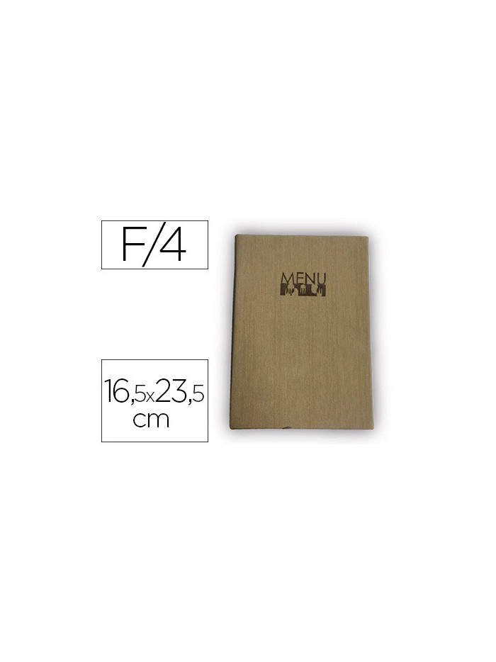 Porta menus liderpapel pu con 4 fundas 16,5 x 23,5 cm Porta menus liderpapel pu con 4 fundas 16,5 x 23,5 cm