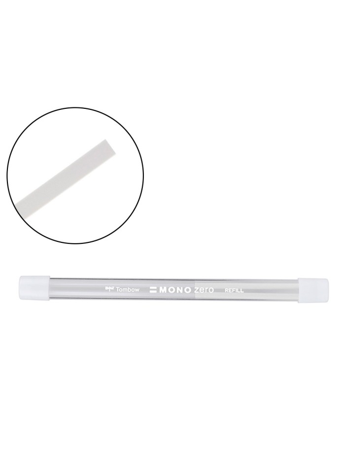 Repuesto portagomas tombow mono zero rectangular 2,5 x 5 mm tubo con 2 unidades Repuesto portagomas tombow mono zero rectangular 2,5 x 5 mm tubo con 2 unidades
