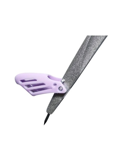 Compas liderpapel lock device con adaptador universal y tubo de minas color violeta