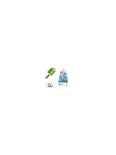 Compas liderpapel lock device con adaptador universal y tubo de minas expositor con 12 unidades colores surtidos