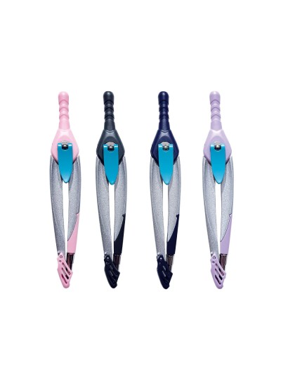 Compas liderpapel lock device con adaptador universal y tubo de minas expositor con 12 unidades colores surtidos