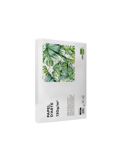 Papel dibujo liderpapel 297x420 mm 130 gr sin recuadro din a3 hoja