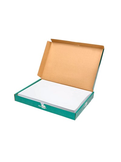 Papel dibujo liderpapel 210x297 mm 130 gr sin recuadro din a4 hoja