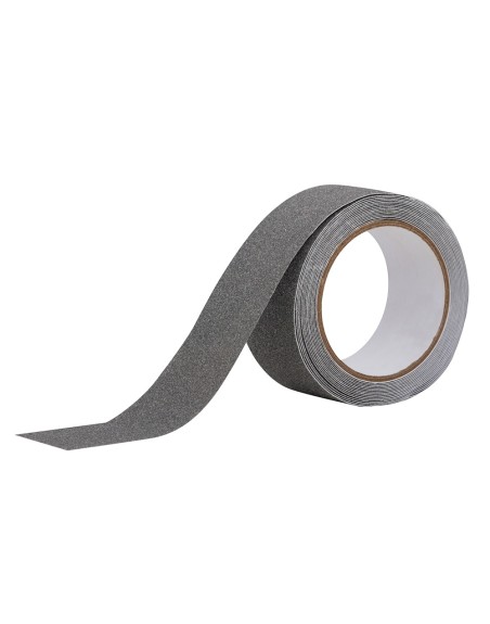 Cinta antideslizante q-connect gris 5mt x 50 mm