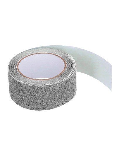 Cinta antideslizante q-connect gris 5mt x 50 mm