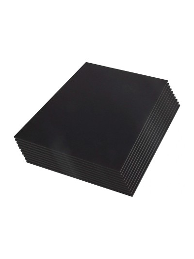 Carton pluma liderpapel negro doble cara 70x100cm espesor 5 mm