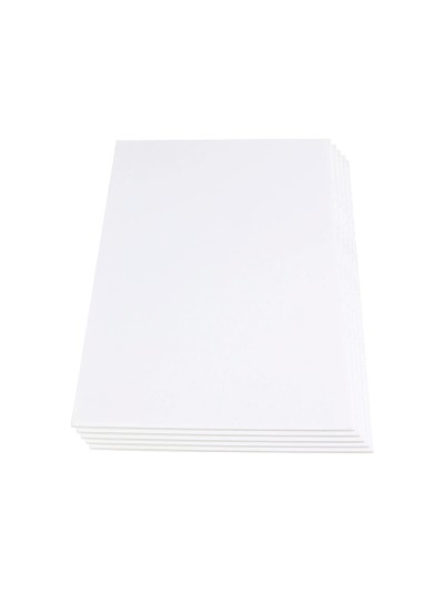 Carton pluma liderpapel blanco doble cara 70x100cm espesor 10 mm