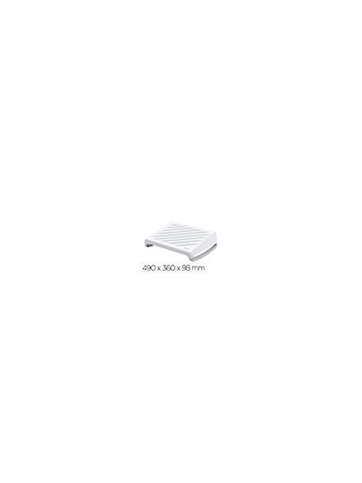 Reposapies fellowes breyta 3 ajustes de altura 100% reciclable 490x360x98 mm color blanco