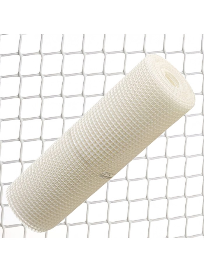 Tela Cuadrada Plastico 1,0 cm. x 1 metro. Blanca Rollo 25 metros Tela Cuadrada Plastico 1,0 cm. x 1 metro. Blanca Rollo 25 metros