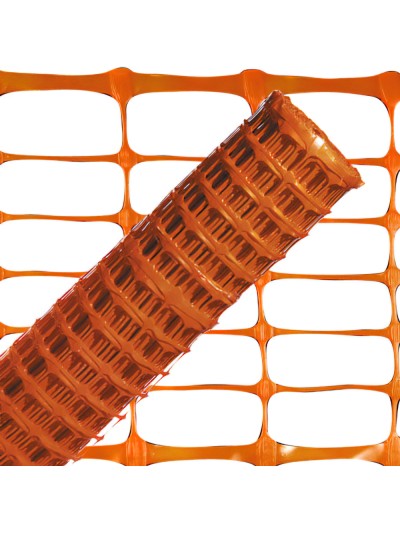 Tela Balizamiento Naranja 1,0 metro. Rollo 50 metros