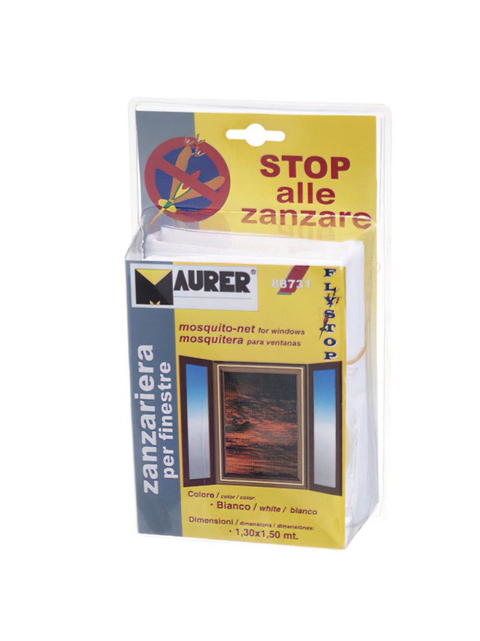 Kit Mosquitos Maurer Blanco Puerta 75x250 cm
