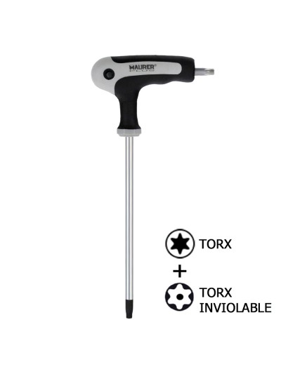 Llave Torx Maurer Con Mango "T" T07 Inviolable