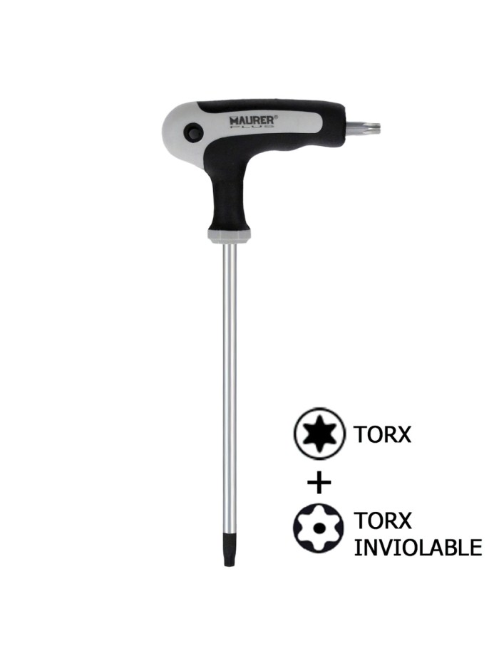 Llave Torx Maurer Con Mango "T" T07 Inviolable