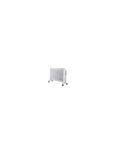 Radiador blaupunkt 2000w dos niveles potencia proteccion sobrecalentamiento con ruedas color blanco