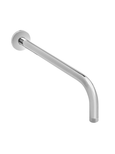 Brazo Ducha Laton  1/2" x 37+7 cm. Angulo recto.