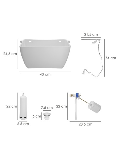 Cisterna Alta Completa Standar