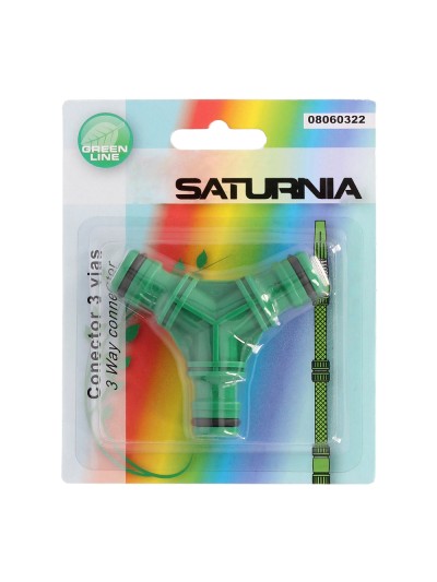 Conector Union Manguera Plastico Saturnia