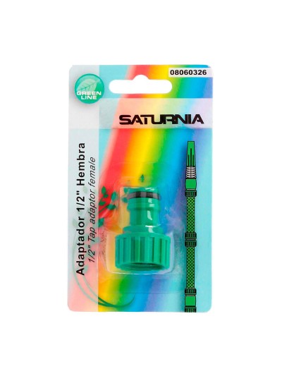 Adaptador Manguera Plastico 1/2 Hembra  Blister