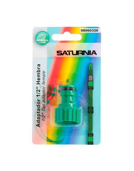 Adaptador Manguera Plastico 1/2 Hembra  Blister