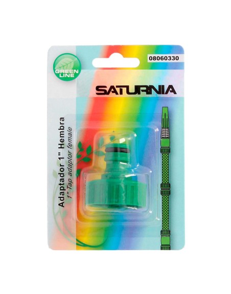 Adaptador Manguera Plastico 1" hembra  Blister