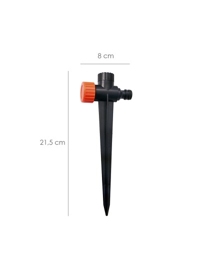 Pincho Para Aspersor Plastico Saturnia Con Racord Manguera