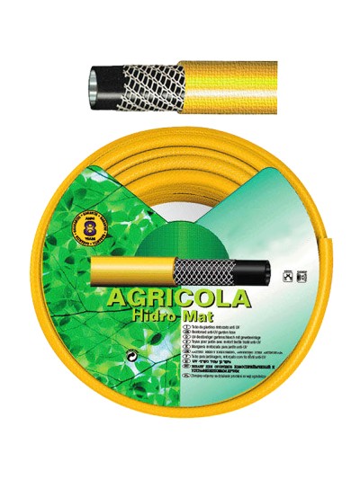 Manguera Jardin Hidro Mat Ø 15 mm. - 5/8"   Rollo 50 Metros