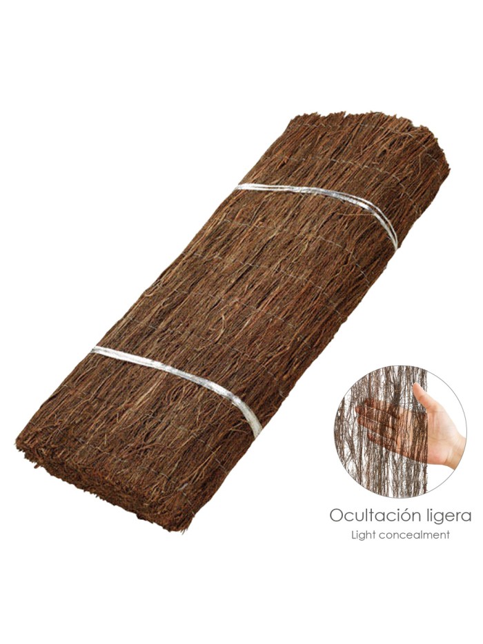 Brezo Natural Ocultación Ligera, Rollo 5 x 2 metros, División, Jardín, Sombreajes