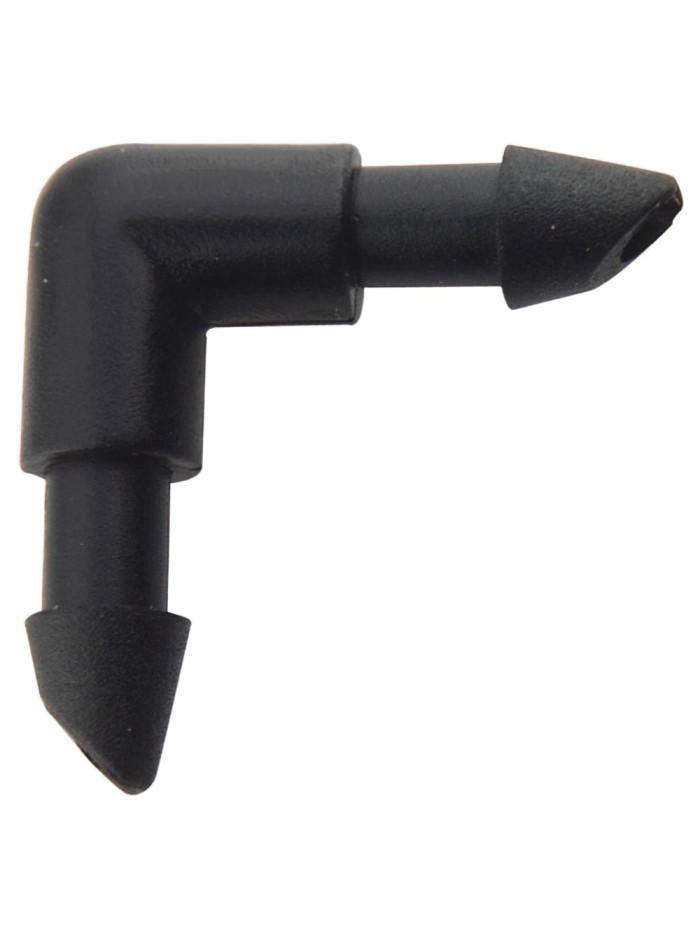 Goteo Codo Para Tubo 1/4" (Blister  5 Piezas)