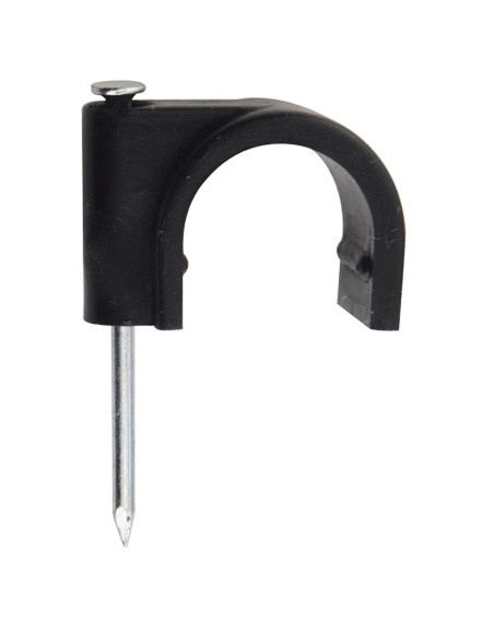 Goteo Grapa Clavo Montaje Tubo 1/2" (Blister  6 Piezas )