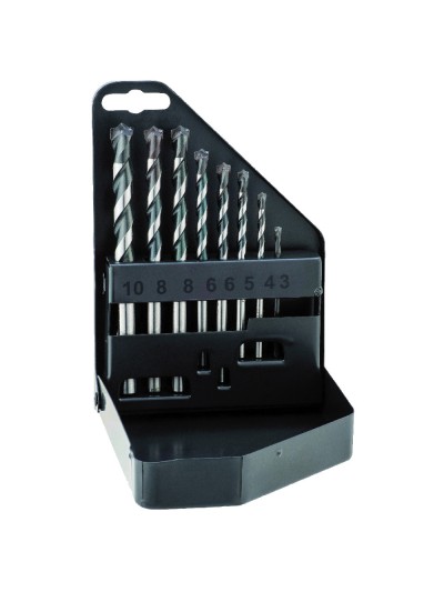 Estuche Brocas Alpen Widia Profesional Beton 8 Piezas