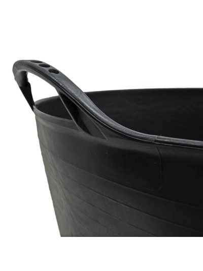 Capazo Plastico Negro Numero 4 55 Litros